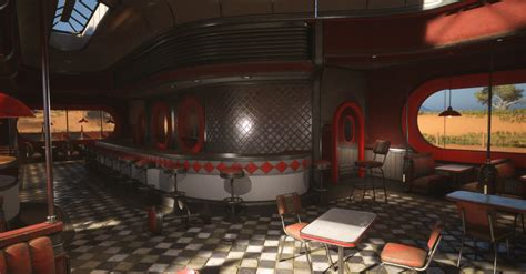 ArtStation - Gas station - Interior work in progress - 06