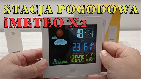 Stacja Pogodowa Technisat Imeteo X Z Funkcj Budzika I Automatyczn