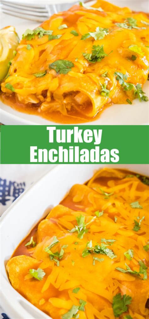 Turkey Enchiladas {leftover Turkey} Dinners Dishes And Desserts