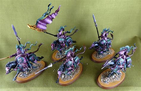 Vanari Dawnriders Lumineth Realm Lord Painted Warhammer Aos 40k S