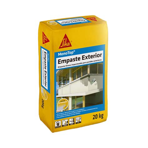 Monotop Empaste Exterior 20kg Sika En Promart