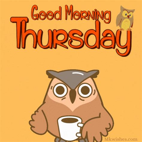 Good Morning Thursday Gifs - Good Morning GIFs