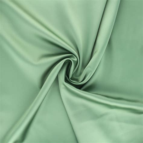 Tissu Satin Duchesse Vert X 10cm Ma Petite Mercerie