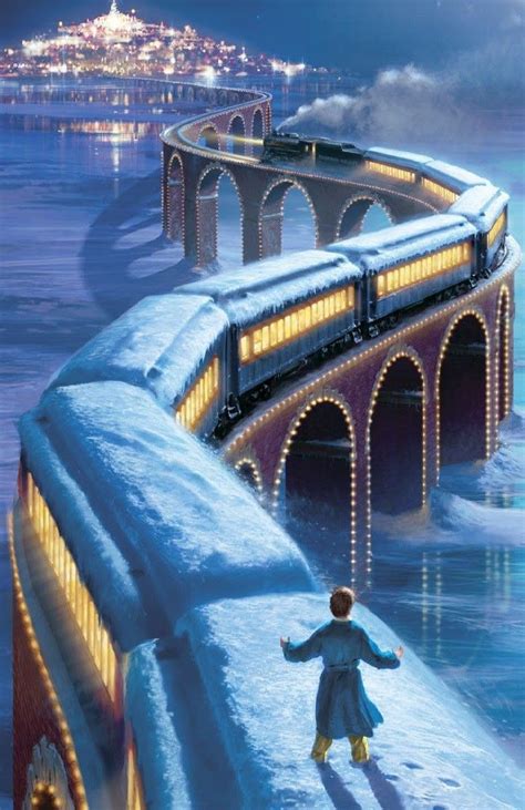 Pin By 𝐆𝐥𝐚𝐜𝐢𝐚𝐥 On The Polar Express 🚂 ️🎄🛷 Cute Christmas Wallpaper