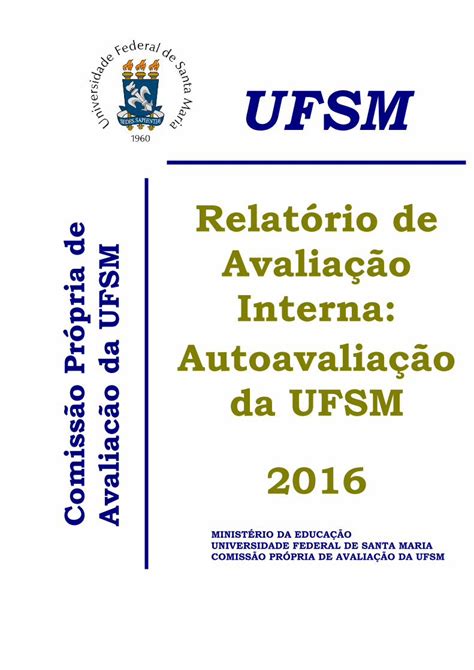 PDF Relatório de Avaliação Comissão Própria de Avaliação da