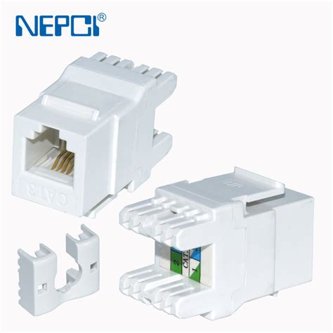 Chinese Nepci Utp Cat Rj Keystone Jack Connector Xjy Ne A Cat A