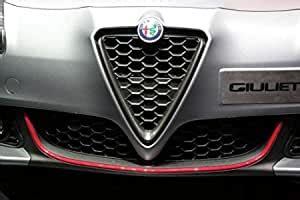 Amazon Quattroerre Red Profile Sticker Dam Front Bumper Alfa