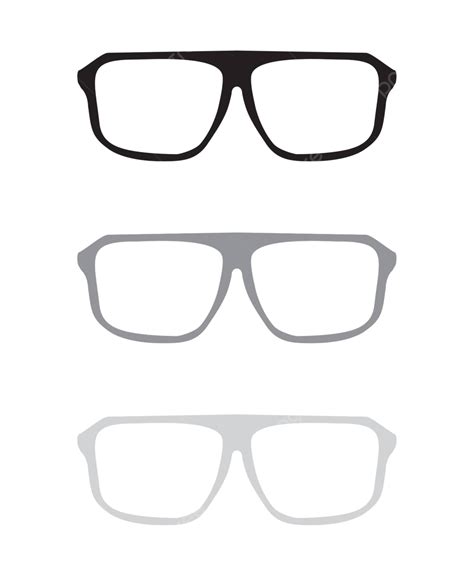 Hipster Glasses Transparent Background