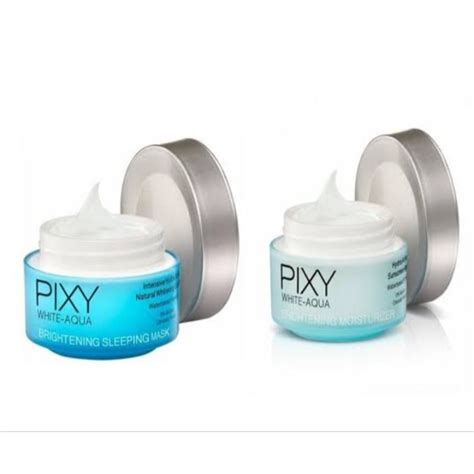 Jual Pixy Brightening Moisturizer Dan Pixy Brightening Sleeping Mask