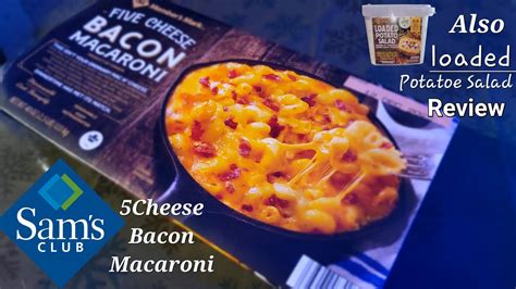 Sams Club 5 Cheese Bacon Macaroni Review Youtube