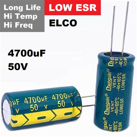 Jual Elco Low Esr Original Capacitor Elko Uf V Kota Bekasi