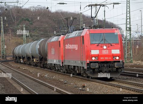 German Railways Freight Train Germany Stock Photo Alamy