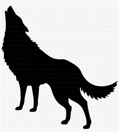 Howling Wolf Silhouette Clipart Clipart Library Clipart Library Clip