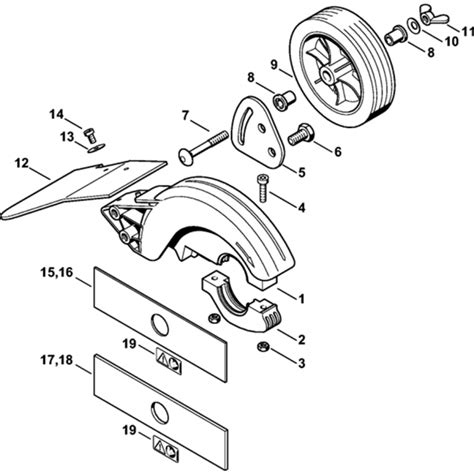 Deflector Assembly For Stihl Fc Lawn Edger L S Engineers