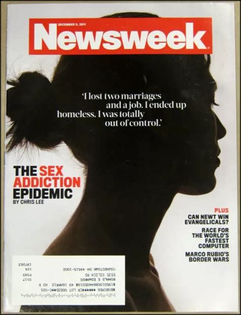 12 5 2011 Newsweek Magazine Sex Addiction Epidemic Marco Rubio Gop