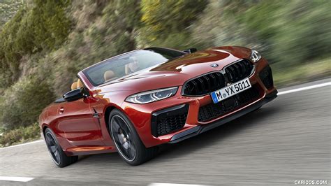 2020 Bmw M8 Competition Convertible Front Three Quarter