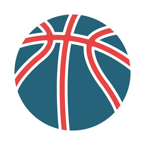 Basketball Vector Glyph Two Color Icon For Personal And Commercial Use