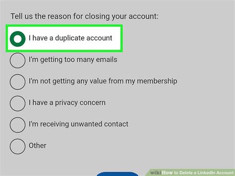 How To Delete A Linkedin Account With Pictures Wikihow