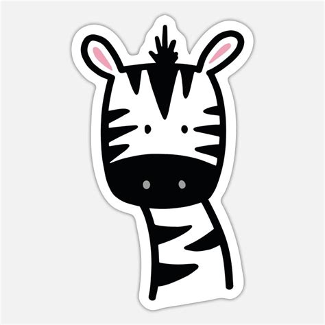 Zebra Stickers | Unique Designs | Spreadshirt