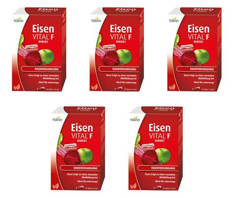 H Bner Eisen Vital F Direkt Ml X Sticks Amazon De Drogerie