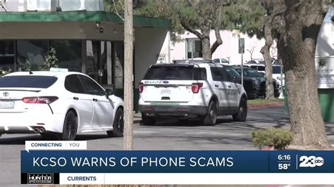 Kern County Sheriffs Office Warns About Phone Scam Of People