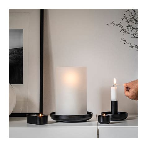 HedervÄrd Tealight Holder Black 3 Cm Ikea Eesti