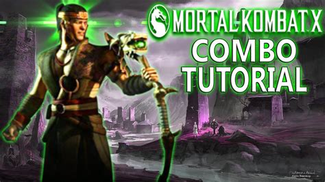 Mortal Kombat X KUNG JIN Combos BOJUTSU Combo Tutorial YouTube