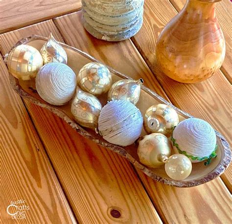 Ideas For Decorating With Balls Rustic Crafts And Diy