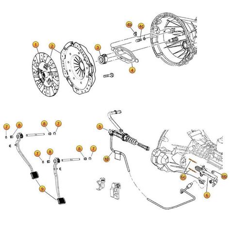 Jeep Wrangler JK Clutch Parts 07 17 Wrangler