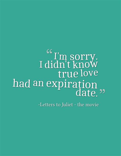 Movie Quotes - Letters to Juliet by candynsweets on DeviantArt