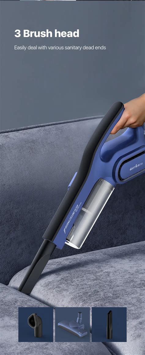 Deerma Dx Handheld Vacuum Cleaner With Hepa Filter Pa Strong