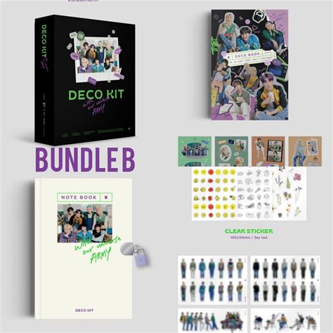 Pre Order Tingi Bts Deco Kit Tingi Random Pc Photocard Set Instant