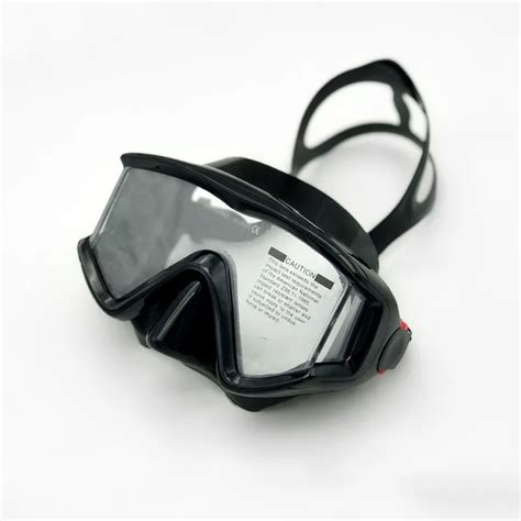 New Design Silicone Lens Tempered Glass Scuba Diving Mask Wide View