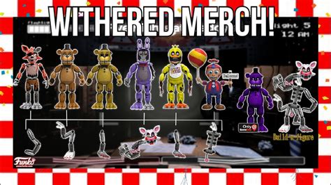 New Funko Withered Merch Confirmed Youtube