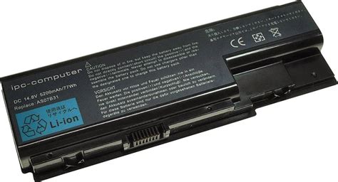 Ipc Computer Laptop Battery A05521 148 V 5200 Mah Acer