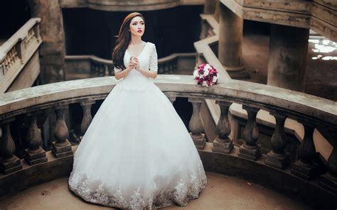 Long Wedding Dresses Wallpapers Wallpaper Cave