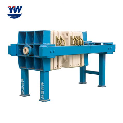 Yuwei Manual Chamber Plate Filter Press For Waste Water China Chamber