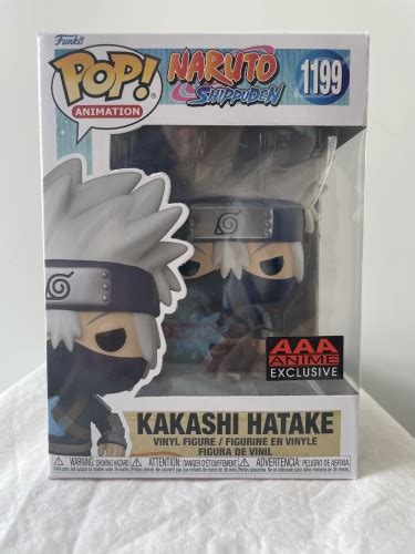 Funko Pop Kakashi Hatake Exclusivo Aaa Anime Naruto Shippuden