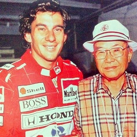 Ayrton Senna Conheça Soichiro Honda O Fundador Da Honda