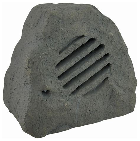 Weather Resistant Outdoor Rock-Shaped 2-Way Speaker - Traditional ...