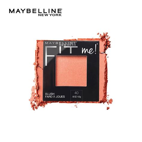 Maybelline New York Fit Me Blush 40 Peche Cosmeticsdiarypk