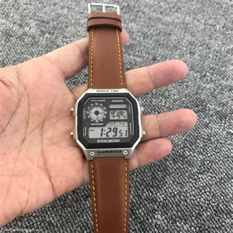 Casio Hora Mundial Ae 1200 Para Montar En Moto Y Viajar Modelo