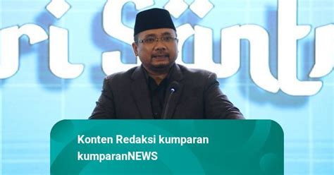 Menag Luncurkan Logo Tema Hari Santri Makin Banyak Santri