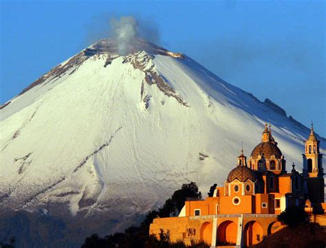 Mexico Geology Popocatepetl Volcano Puebla Pictures Puebla