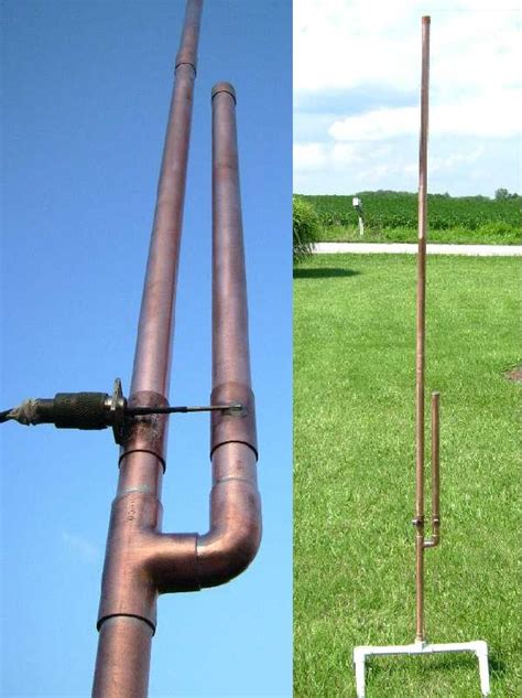 The Portable Or Base 2m70cm Copper Pipe J Antenna By N6jsx