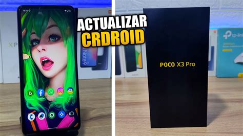 Como Actualizar CrDroid sin perder información Poco X3 Pro NFC