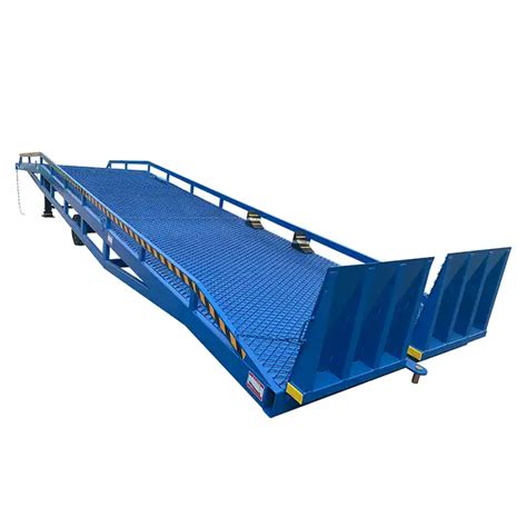 Container Loading Dock Ramp Dock Leveler 6t 15t 6000kg Mobile Movable