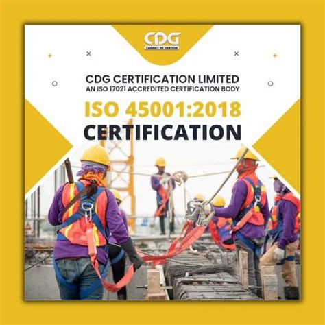 Iso 45001 Occupational Health And Safety Certification At Rs 10000