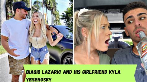 All You Need To Know About Biagio Lazaric And His Girlfriend Kyla Yesenosky