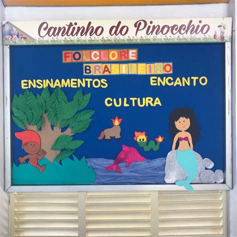 Mural Folclore Educação Infantil - Folclore | Mural escola, Educação infantil, Infantil